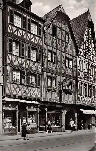 Trier a.d.Mosel Alte Häuser Uhrengeschäft Wilhelm Böhrer ngl 163.424