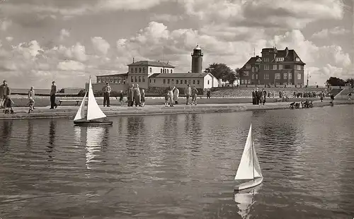 Nordseebad Cuxhaven, Modelljachten im Spielbassin ngl E3596