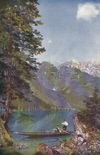 Berchtesgaden, Königssee, St.Bartholomä, Watzmann gl1969 E2579