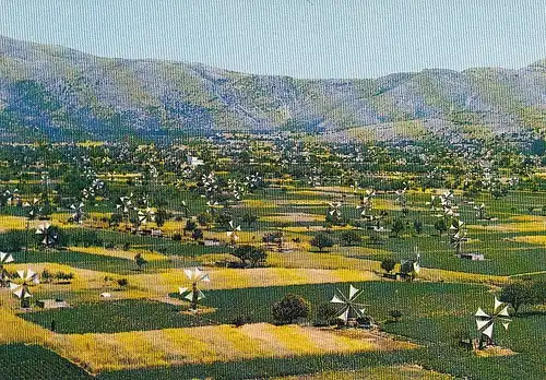 Crete-Lassithi, wind mills for irrgations ngl E3276