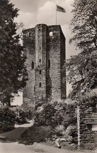 Nassau an der Lahn, Bergfried Burg Nassau-Oranien ngl E3293