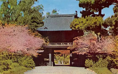 San Francisco CA Japanese Tea Garden Entrance gl19? 163.961