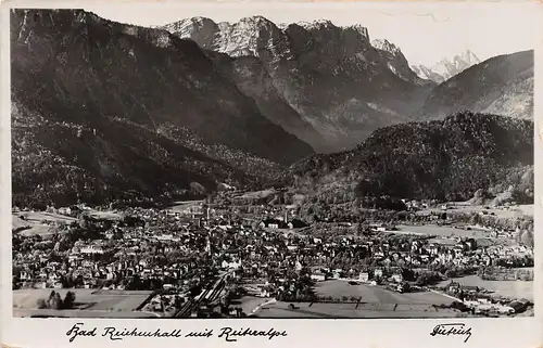 Bad Reichenhall Panorama mit Reiteralpe ngl 165.890