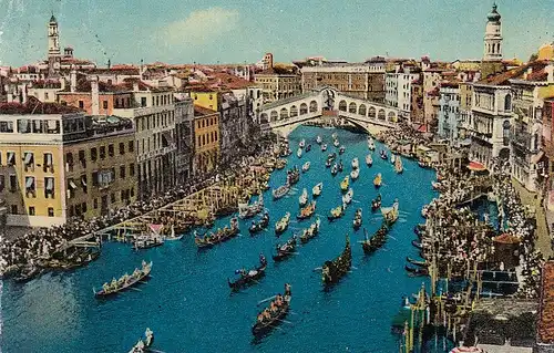 Venezia Ponte di Rialto gl1961 E2349