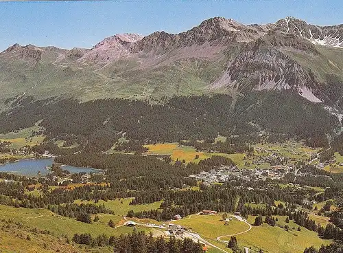 Lenzerheide-Valbella,mit Parpaner Rothornkette ngl E4968