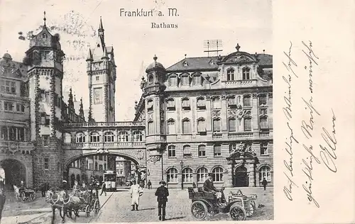 Frankfurt a.M. Rathaus gl1906 164.679