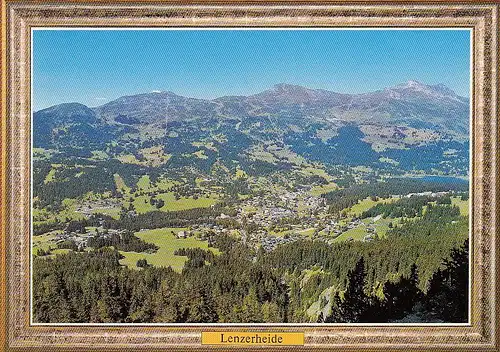 Lenzerheide - Valbella, Panorama ngl E3724