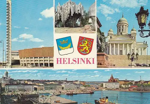 Helsinki, Mehrbildkarte gl1975 E2604