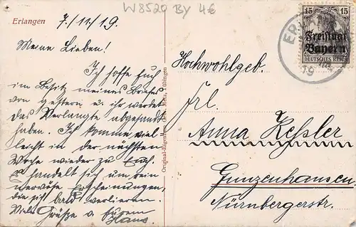 Erlangen - Panorama gl1919 166.429