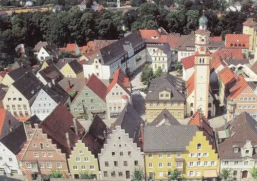 Altstadt von Schrobenhausen von oben ngl E3458