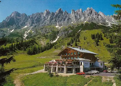 Arthurhaus mit Manndlwand (Hochkönig), Mühlbach ngl E3747