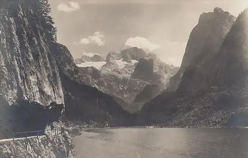 Gosausee mit Dachstein gl1931 E5493