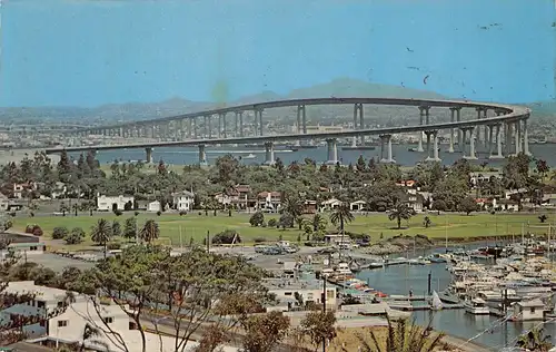 San Diego CA San Diego-Coronado Bridge gl1970 164.034