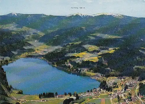 Titisee, Schwarzwald, Blick zum Feldberg ngl E3501