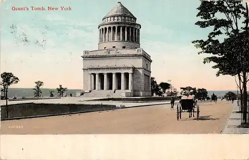 New York General Grant National Memorial/ Tomb gl1914? 163.980