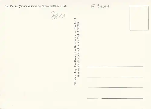 St. Peter im Schwarzwald, Panorama ngl E3511
