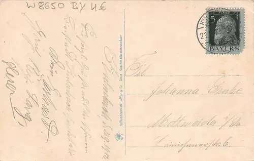 Kulmbach - Panorama gl1912 167.564