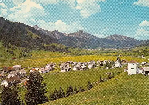 Grän/Tirol im Tannheimer Tal, mit Geishorn ngl E3741