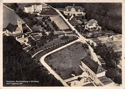 Rummelsberger Anstalten vom Flugzeug aus gl1937 166.513