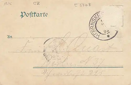 Böhm.Schweiz, Wehr m.d.Edmudsklamm gl1905? E5508