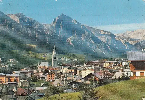 Dolomiti: Cortina verso il Col Rosa gl1971 E2738