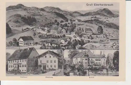 Eberhardsreuth - Gasthaus Handlung und Schloss ngl 228.088