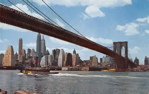 New York City NY Brooklyn Bridge ngl 164.073