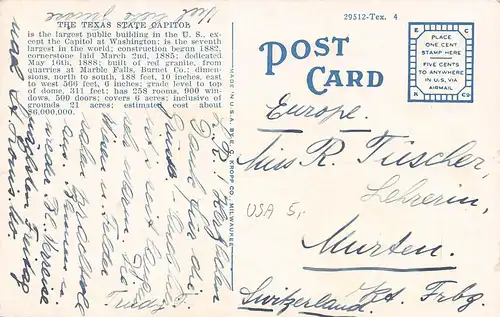 Austin TX The Texas State Capitol ngl 164.083