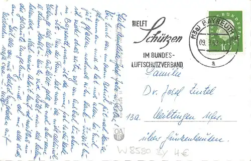 Bayreuth - Festspielhaus und Teilansichten gl1959? 166.663