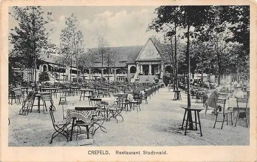 Crefeld am Rhein Restaurant Stadtwald gl1928 165.504
