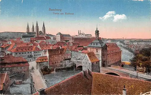 Bamberg - Partie am Rathaus ngl 167.703