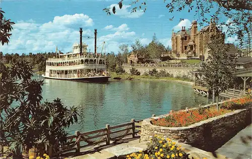 Disneyland Sternwheeler Admiral Joe Fowler Raddampfer gl1977 164.181