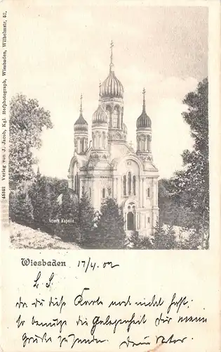 Wiesbaden Griechische Kapelle gl1902 163.768