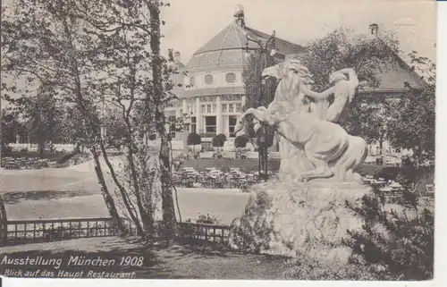 München - Ausstellung 1908, Ganzsache gl1908 227.717