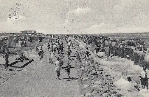 Nordseebad Cuxhaven-Döse, Kurpromenade gl1959 E3590