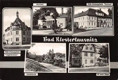 Bad Klosterlausnitz - Teilansichten gl1967? 167.792