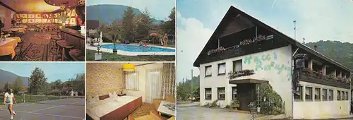 Dettingen (Schwarzwald), Hotel-Restaurant Lamm - Werbekarte ngl E4380