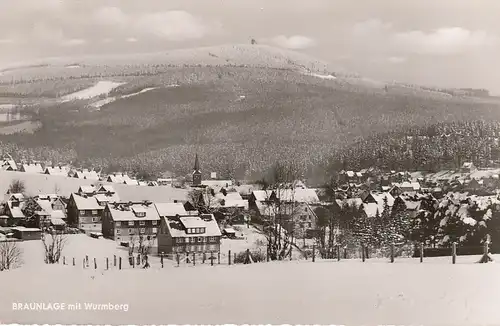 Braunlage/Harz, mit Wurmberg ngl E3885