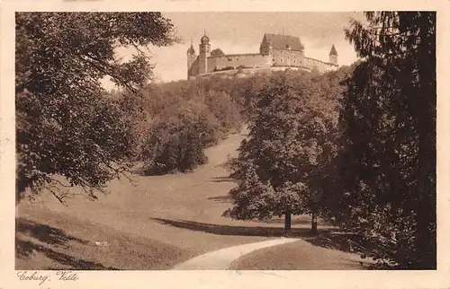 Coburg - Blick auf die Veste gl1925 166.788