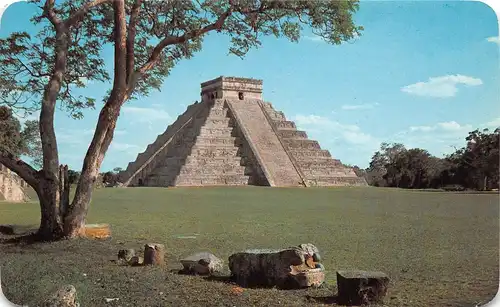Mexiko Chichén Itzá Yucatán El Castillo gl1981 164.231