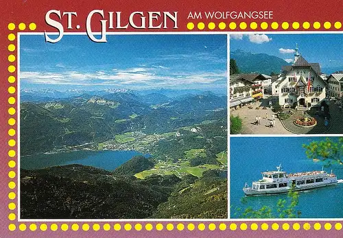 St.Gilgen am Wolfgangsee Mehrbildkarte ngl E3735