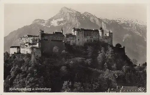 Salzburg, Hohensalzburg und Untersberg ngl E5709