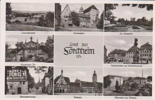 Forchheim - Mehrbildkarte gl1955 228.238