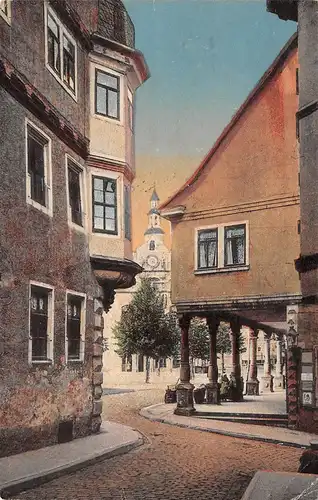 Arnstadt i.Thüringer Blick nach dem Rathaus und der Galerie feldpgl1915 164.979