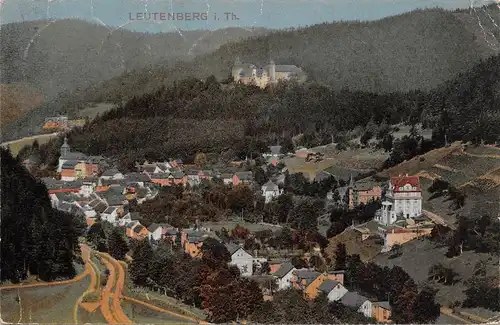 Leutenberg Thür. Straßenbild gl1981 165.049