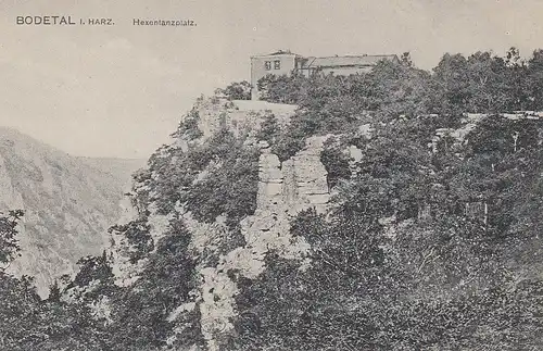 Bodetal im Harz, Hexentanzplatz ngl E5282