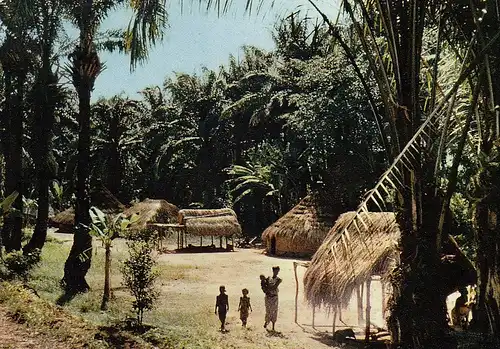 Afrika, African Village ngl E4450