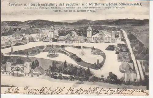 Villingen im Schwarzwald Gewerbe-und Industrieausstellung 1907 gl1907 227.023