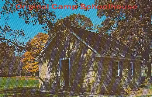 Valley Forge, Pa., Original Camp Schoolhouse, ngl E4011