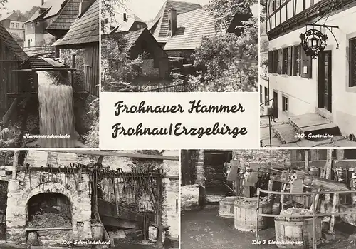 Frohnau (Erzgebirge) Frohnauer Hammer, Mehrbildkarte ngl E5898